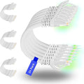 Rapink Patch Cables Cat6 0.5ft, Ethernet Patch Cable 10G, Cat 6 Patch Cable by Rapink
