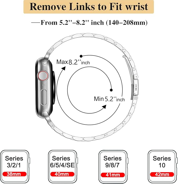 MioHHR Slim Metal Band Compatible - Image 6