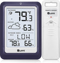 Indoor Outdoor Thermometer Wireless Weather Station, Temperature Humidity by UUNNI