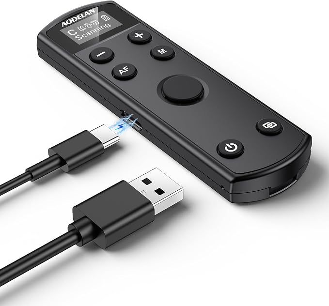 AODELAN for Canon Rechargeable Wireless Shutter Release Camera Remote Control by AODELAN