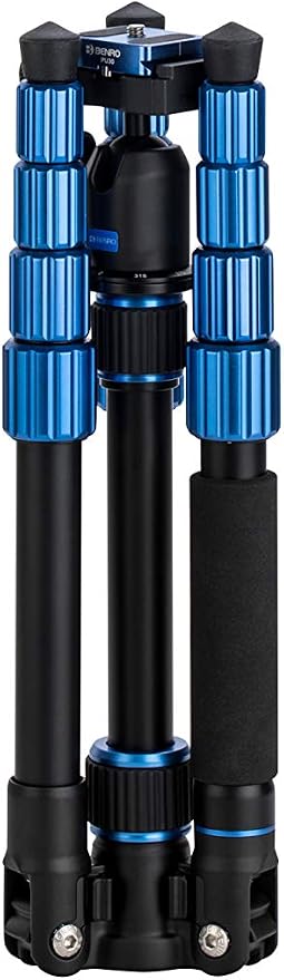 Benro Slim Travel Aluminum Tripod Kit – Lightweight 5-Section Tripod - Image 9