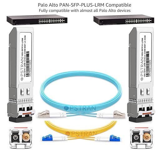 OPSTRAN 10GBASE-LRM SFP+ Optical Transceiver Module Compatible with Palo Alto PAN-SFP-Plus-LRM 10G SFP+ 1310nm 220m DDM Duplex LC MMF