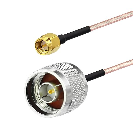 SUPERBAT SMA Male to N Male RF Coaxial Coax Cable 12inches + 5pcs RF Coax - Image 2