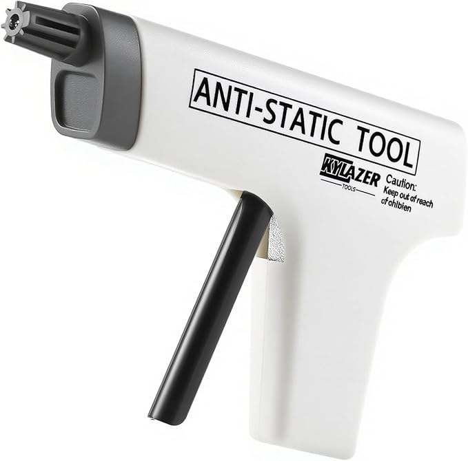 Kylazer Anti Static Gun | Static Eliminator | Static Neutralizer Gun | Static Electricity Remover | Film Cleaning | Lens Dusting|White