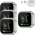 6 in 1 Indoor Air Quality Monitor, Portable Real-Time by WBQHEC