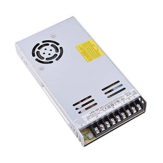 LRS-350-24 24V 14.6A 350W Single Output Switching Power Supply for Industrial Automation, LED Lighting & Communication Systems