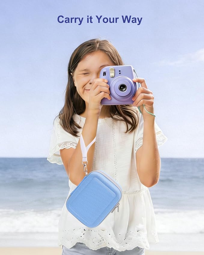 Kids Instant Print Camera Case, Shockproof Storage Bag Compatible - Image 9