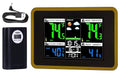 Weather Stations Wireless Indoor Outdoor Thermometer, Color Display Digital by Comfytune