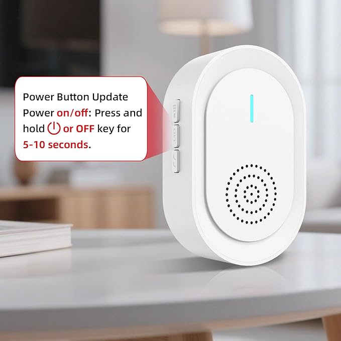 CallToU Wireless Caregiver Pager Call Button for Elderly - Nurse Alert System with 4 SOS Panic Button, 500+ Feet Range, 1 USB Receiver & 2 Plug-in Receiver for Home Care Seniors Monitoring