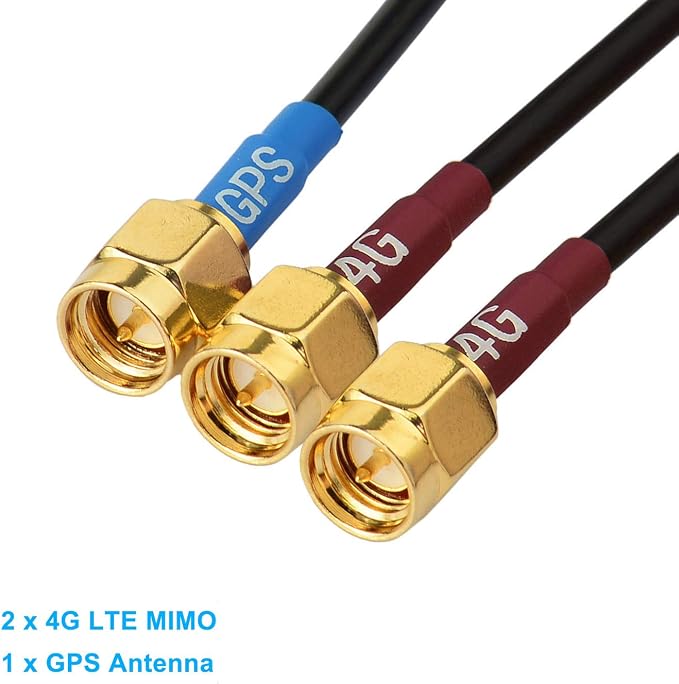 Bingfu 4G LTE MIMO Cellular GPS Adhesive Magnetic Mount Antenna - Image 7