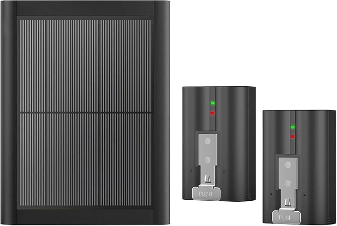 【2026 Upgrade】2Pcs Ring Rechargeable Quick Release Battery Pack, 7200mAh by Unknown