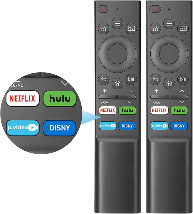【Pack of 2】 Universal for Samsung-Smart-TV-Remote-Control Replacement for 2016-2026 All Samsung TVs