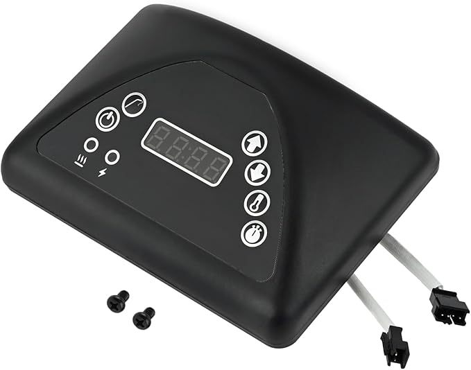 Mtsooning 9907170133 Digital Control Panel LED Display Replacement for Masterbuilt MB21071218, MB21072319, MB21072719 Other Models Digital Electric Smoker Grill Models Controller