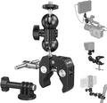 SMALLRIG Super Camera Clamp Mount, Double Ball Head Magic Arm Adapter, by SmallRig
