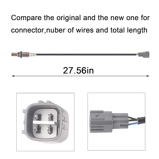 234-4732 O2 Oxygen Sensor Air Fuel Ratio Downstream Compatible - Image 4