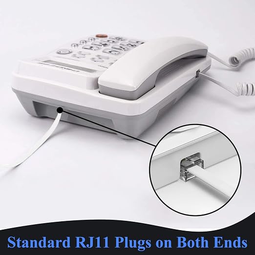Phone Cord 6 FT, Landline Telephone Cable - Image 6