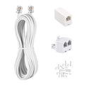 Phone Cord 3 FT, Landline Telephone Cable by KINXIYU