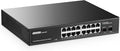 16 Port 2.5G Switch with 2x10G SFP+, 16 x 2.5G Ethernet Base-T Ports, YuLinca by YuLinca