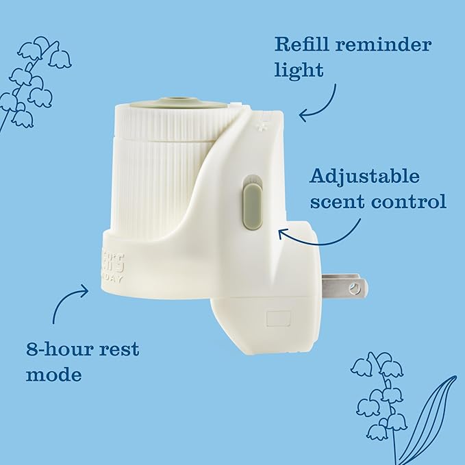 MRS. MEYER'S CLEAN DAY Scented Oil Refills, Rain Water, contains 2 .67 fl oz refills