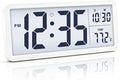 JoFomp 10.5" Large Digital Wall Clock Battery Operated by JoFomp