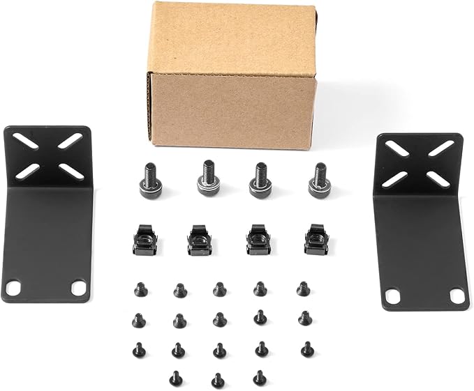 Rack Mount Kit for 12.6 inch Switches, Adjustable Rack Ears for Netgear - Image 7