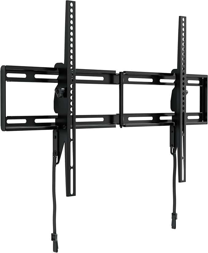 ECHGOGEAR XL Tilting TV Wall Mount for 42” to 95” TVs up to 130lbs – Reduce Glare w/ 10 deg Tilt - Universal TV Mount w/Easy DIY Install, Foldable Bracket, Drilling Template & Included Hardware