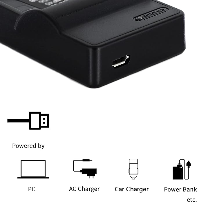SLB-07A USB Charger for Samsung PL150, TL90 Camera and More - Image 2
