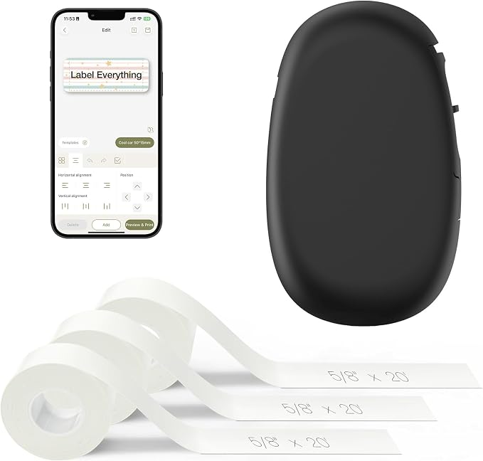 SUPVAN E10 Bluetooth Label Maker Machine by SUPVAN