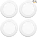 Sunco LED Disc Lights Ceiling 6 Inch, Flush Mount Disk Light, Recessed Can Lighting, 1050 LM, 15W (75W Equivalent), 5000K Daylight, Dimmable, Damp Rated ETL 4 Pack.