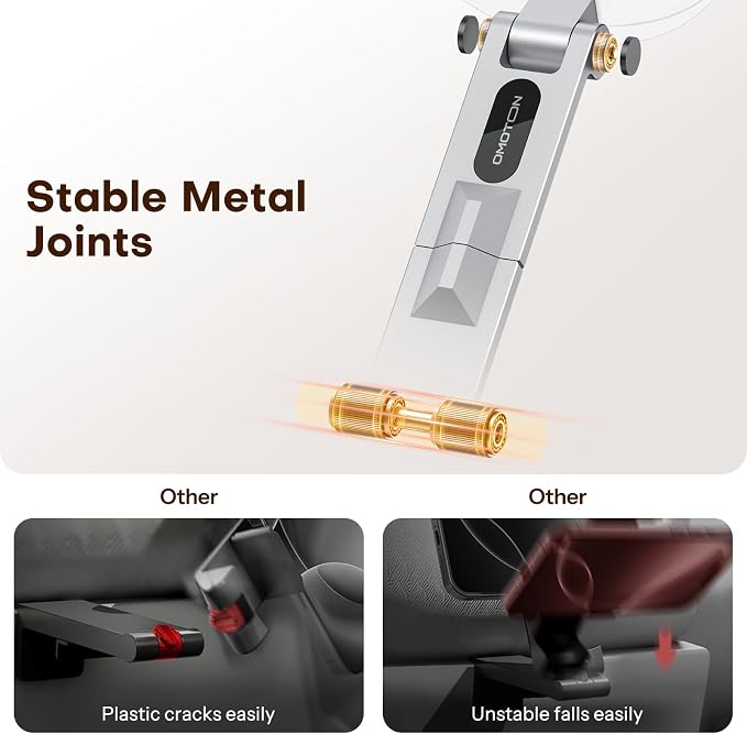 OMOTON TP02 360°Rotating for MagSafe Tripod Mount, Adjustable Aluminum Magnetic - Image 7