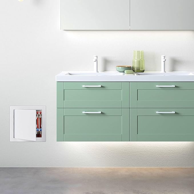 Suteck 18 x 18 Inch White Access Doors, Reinforced Hinged Access Panel for Drywall Walls and Ceilings