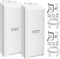 Vonets 1800Mbps Point-to-Point Wireless Bridge, 2KM Range, 5.8G WiFi Extender by VONETS