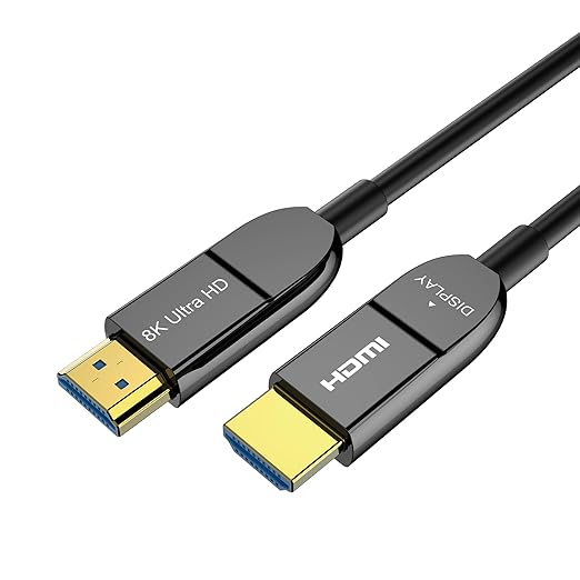 8K Fiber Optic HDMI Cable 20FT, Long Active HDMI 2.1 Cable 48Gbps Ultra High by Anehmeta