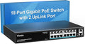 16 Port Gigabit PoE Switch by Vimin