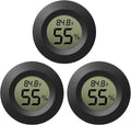 EEEKit Hygrometer Thermometer, 3 Pack LCD Monitor Indoor Humidity Meter by EEEkit