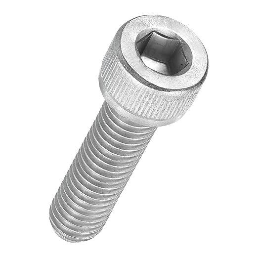 Kozelo 25pcs Socket Head Cap Screws - [M8-1.25 x 30mm] 304 Stainless Steel Allen Socket Drive for Electrical Motor 3D Printing Fan Engine Replacement Use, Silver