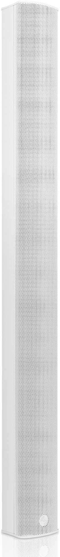 Sound Town Weatherproof Compact Aluminum Line Array Column Speaker with Wall Mount Bracket, 10 x 3 Woofers, 6 x 1.2 Dome Tweeters, White, for Church, Indoor & Outdoor Installation (CARPO-M106W)