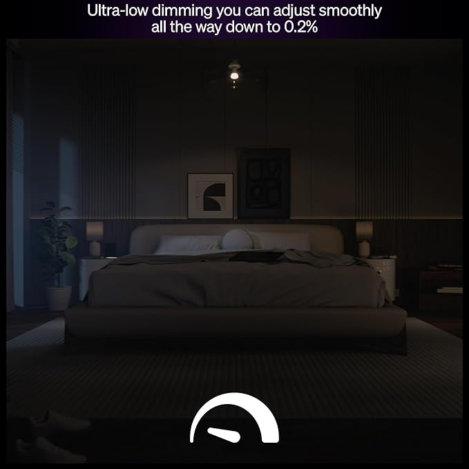 Philips Hue Smart LED A19 Bulb 2-Pack, White Color Ambiance, E26 Base, 7.2W, Full Spectrum Light 1000K-20000K, 810 Lumens, Dimmable, Works with Alexa, Google,& Apple Home