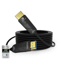 Fiber Optic HDMI Cable 50 ft, 10K 8K 4K Certified HDMI 2.1 Cable, CL3 Rated in by KIMTABO