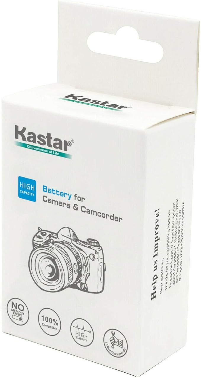 Kastar 4-Pack K7001 Battery and AC Wall Charger Replacement - Image 5