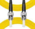 Fibergaga-3m OS2 ST to ST Fiber Patch Cable, Single Mode, Length Option: by Fibergaga