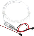 PATIKIL 3mm 1m PMMA Side Glow Fiber Optic Cable Kit, by PATIKIL