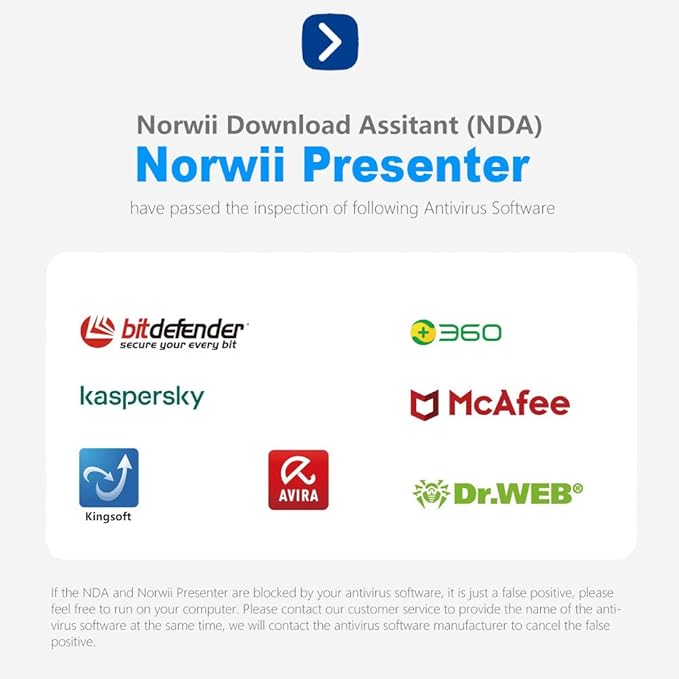N75 Rechargeable Presentation Clicker, PowerPoint Clicker for Presentation, Long Range Wireless Presentation Remote, PowerPoint Clicker Slide Advancer for Computer, Laptop, Keynote, Red Light