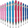 Oddmoal Ballpoint Pen with Stylus Tip, Soft Touch Click Metal Pen, 1.0mm Medium by Oddmoal