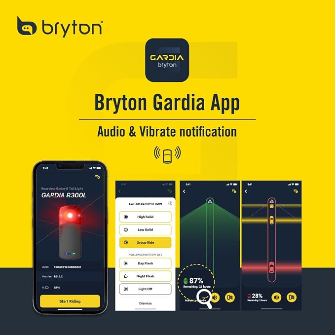 Bryton GARDIA R300L Cycling/Bike Radar - Image 5