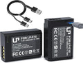 LP LP-E10 Battery 2-Pack 1500mAh USB-C Fast Charging by LP