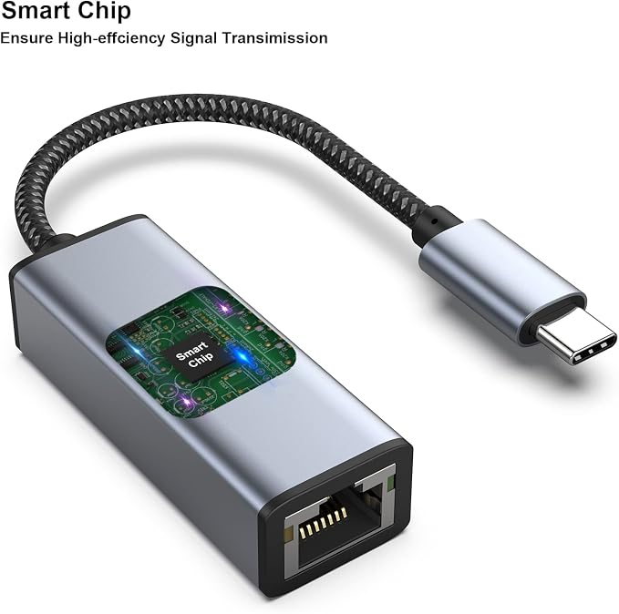 BENFEI 2 Pack USB-C to Ethernet Adapter, USB Type-C to RJ45 Gigabit Ethernet - Image 7