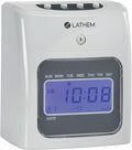 Lathem 400E-KIT Top-Feed Electronic Time Clock Bundle Kit Time Clock, 8.5" x by Lathem