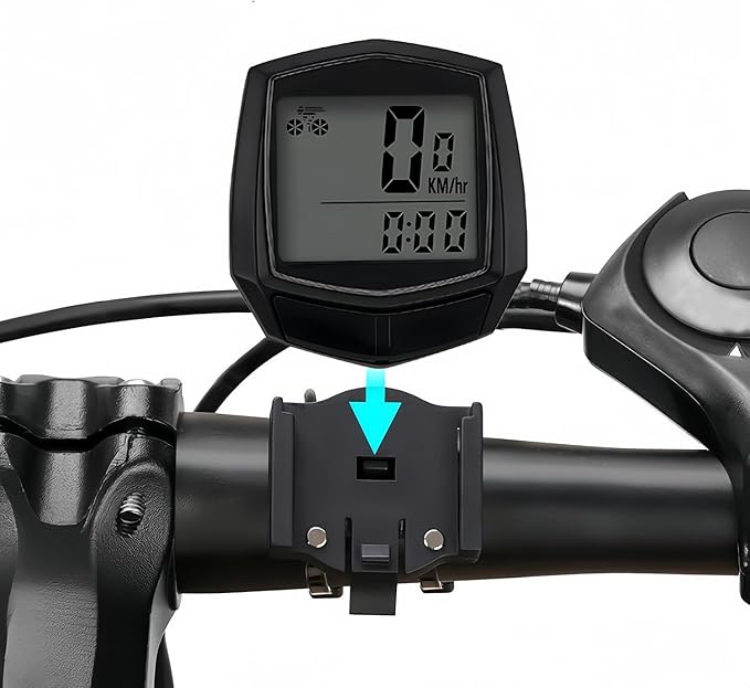 Bike Computer, Bike Speedometer and Bicycle Odometer Waterproof Cycling/Cycle by Hicvers