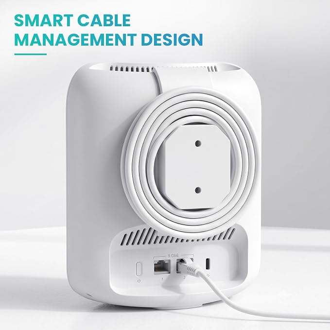 Wall Mount Holder for eero Pro 7 Router Mesh Wi-Fi System – No Messy Wires - Image 4